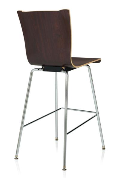 KI Furniture and Seating KI Apply High Back Armless Cafe Stool 