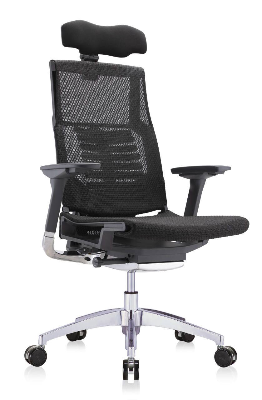 Eurotech Seating Powerfit Bluetooth Enabled Ergonomic Chair with Mesh Seat and Back