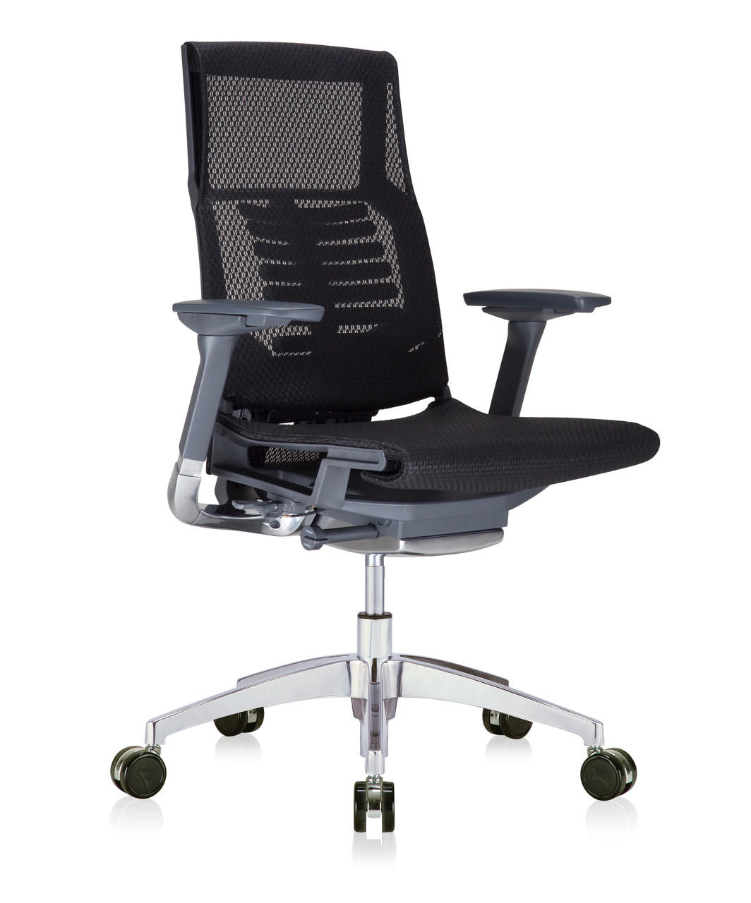 Eurotech Seating Powerfit Bluetooth Enabled Ergonomic Chair with Mesh Seat and Back