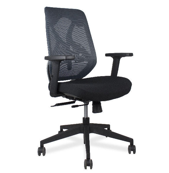 Wyatt Seating Wyatt Roswell Grey Mesh Task Chair