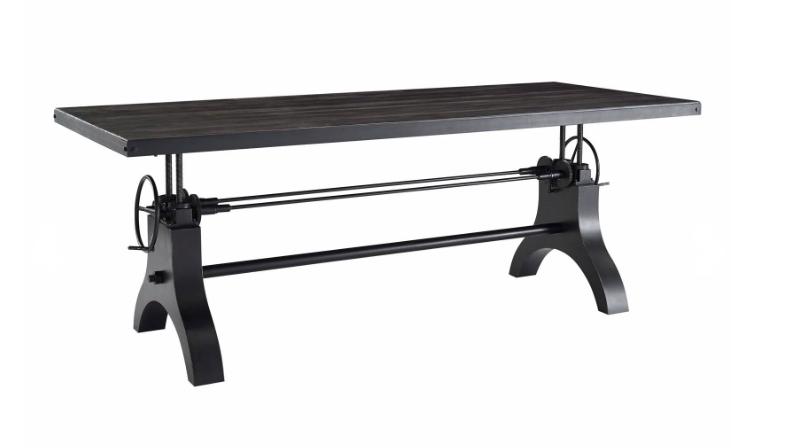  Modway Genuine 96" Industrial Style Crank Height Adjustable Conference Table 