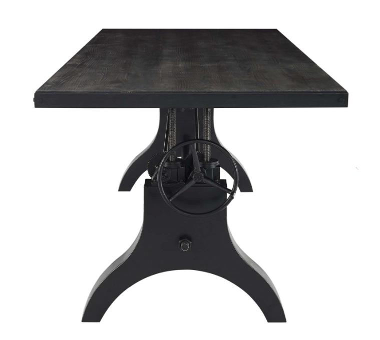  Modway Genuine 96" Industrial Style Crank Height Adjustable Conference Table 
