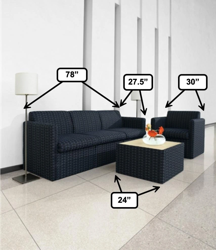 Global Total Office Braden Modular Lounge Furniture Set by Global