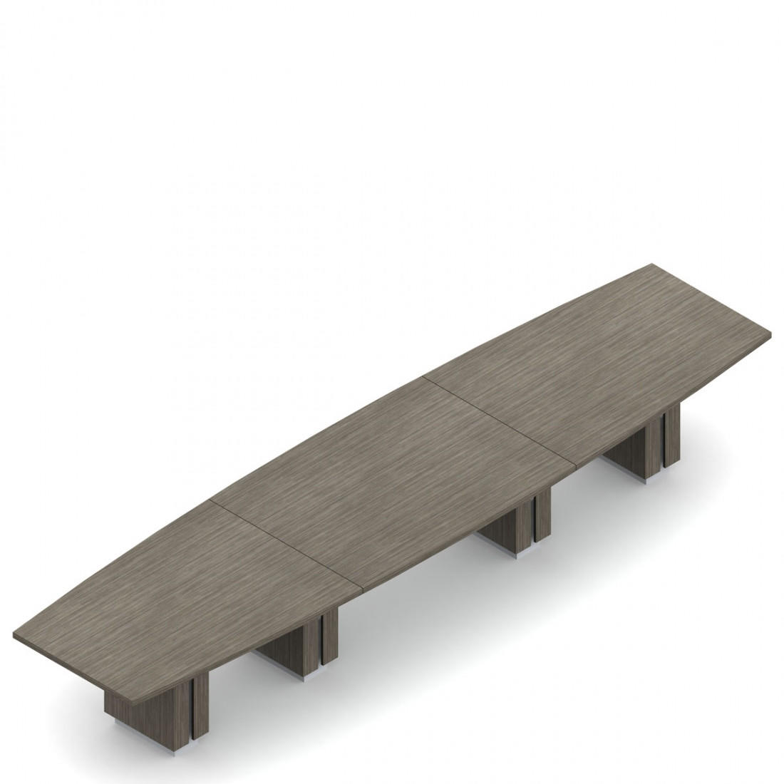 Global Total Office Global Zira Large Boat Shaped Boardroom Table (6 Sizes!)