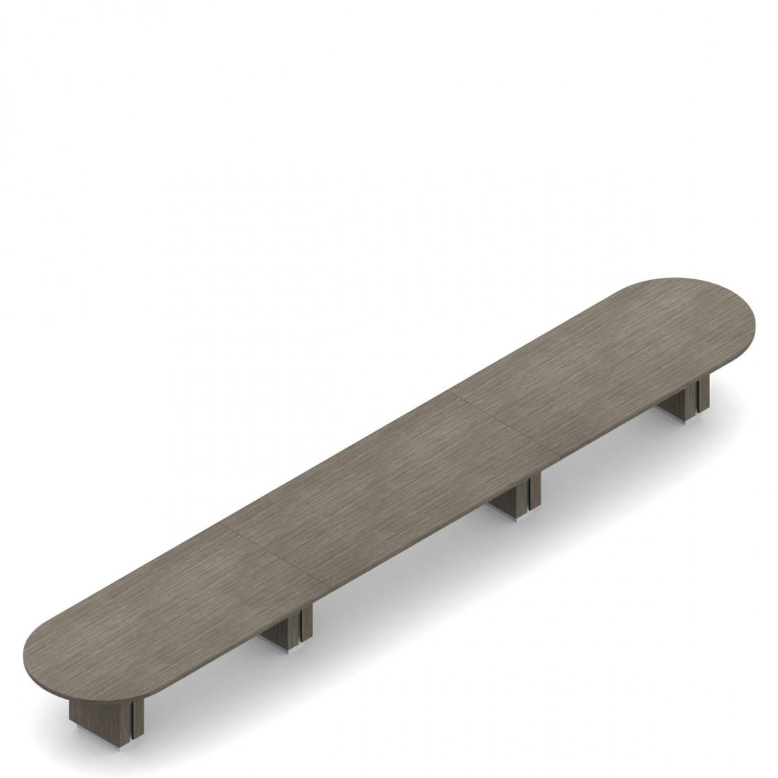 Global Total Office Global Zira Large Racetrack Boardroom Table (6 Sizes!)