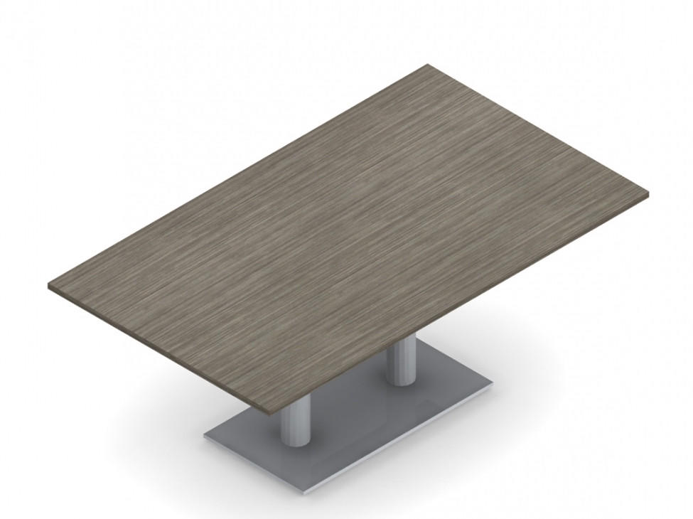 Global Total Office Global Swap Dual Column Base Conference Table