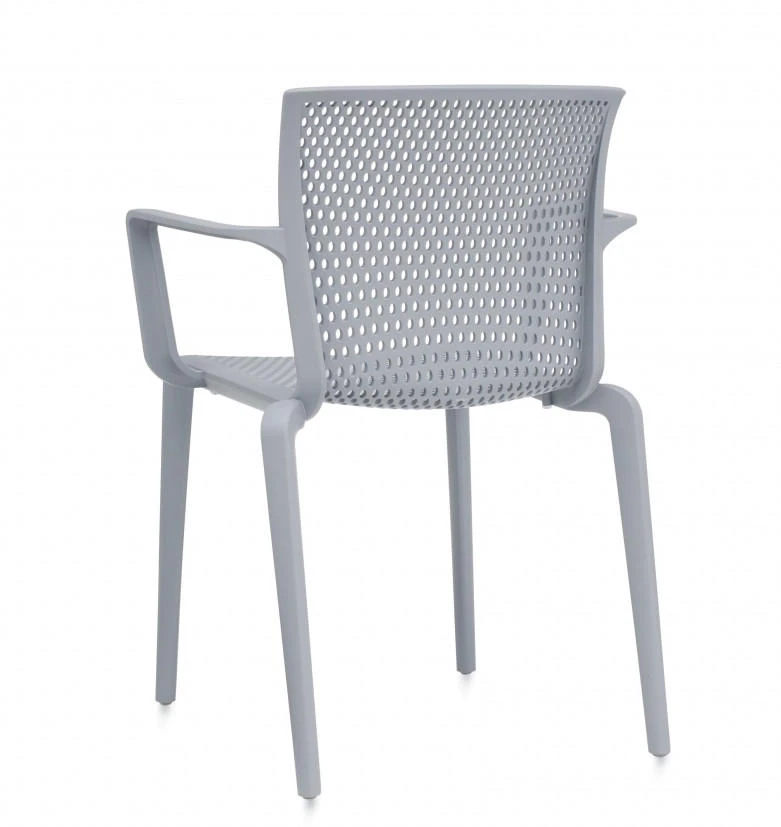 Global Total Office Global Spyker Stackable Polymer Arm Chair