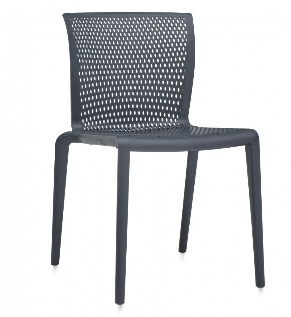 Global Total Office Global Spyker Armless Polymer Stack Chair 