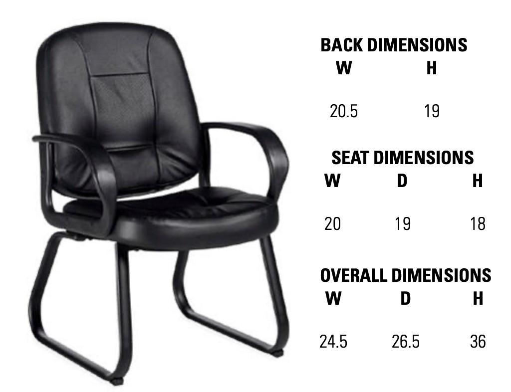 Global Total Office Global Arno Genuine Leather Armchair 4004
