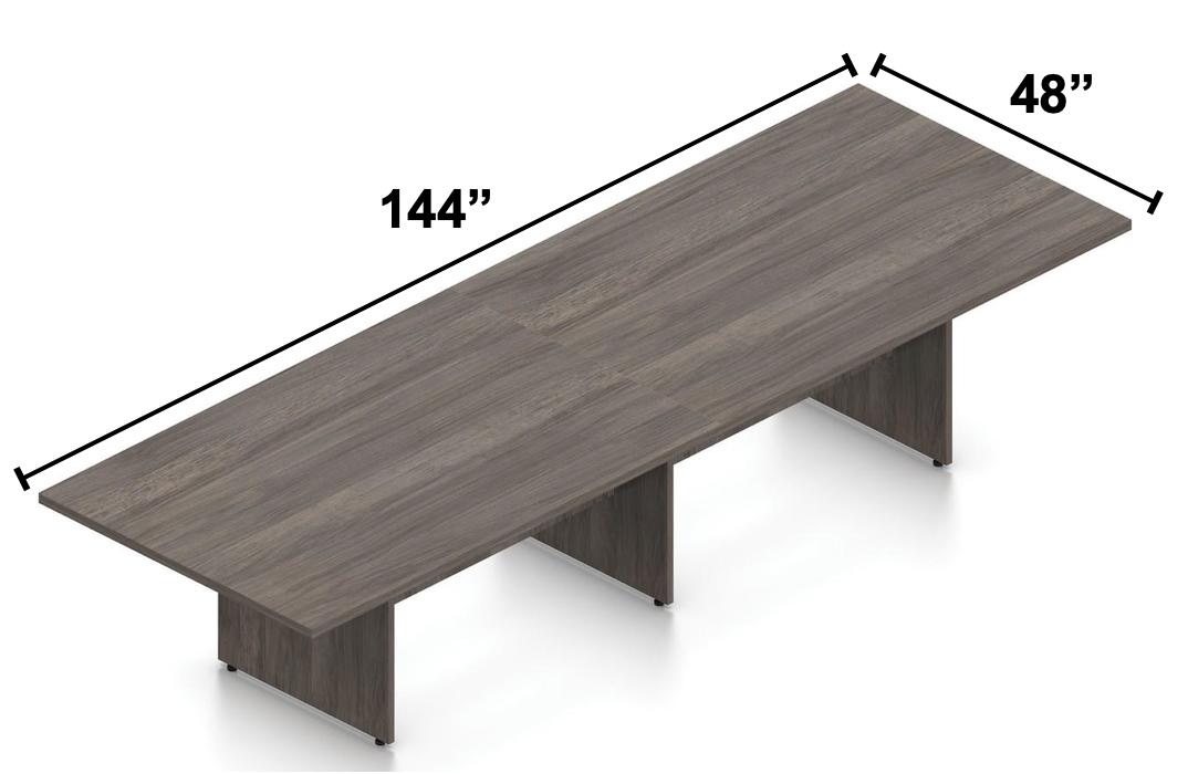  Offices To Go Superior Laminate 12' Rectangular Conference Table 