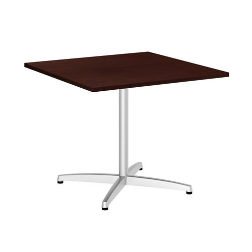 Bush Business Furniture Bush 36" Square Table with Metal X Base 