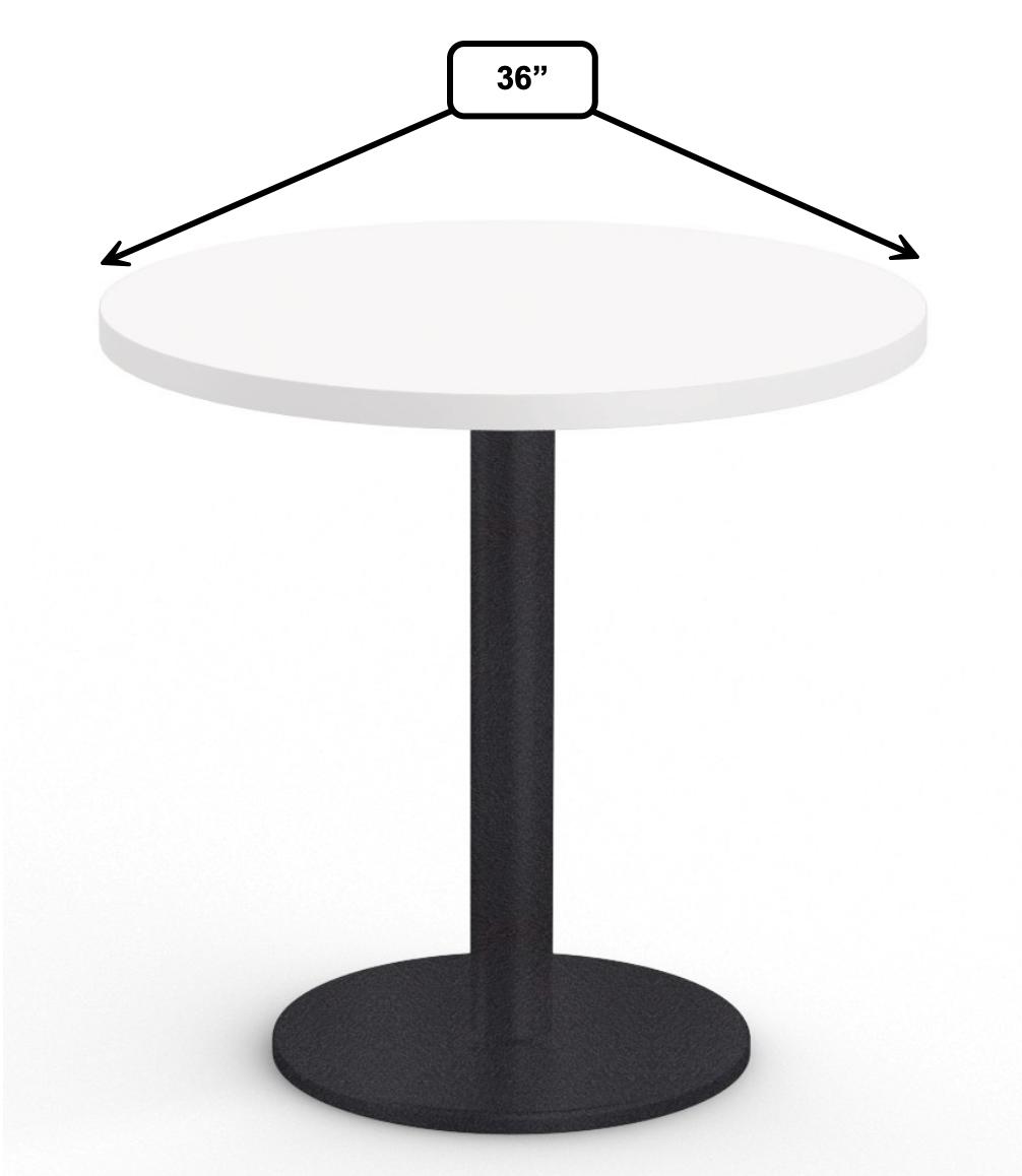  Special-T Cantina 36" Round Cafe Table 