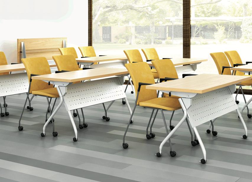 Special-T Transform-2 Flip Top Nesting Training Table with Modesty