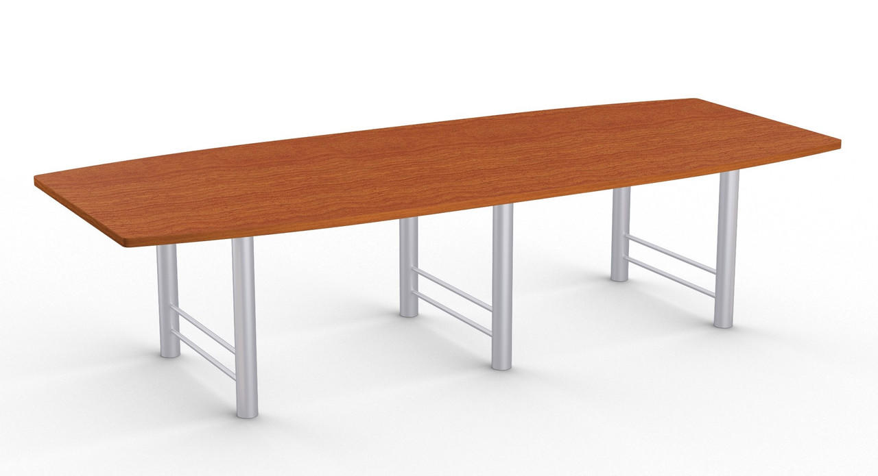  Special-T Benton Large Boat Shaped Boardroom Table (Size and Finish Options!) 
