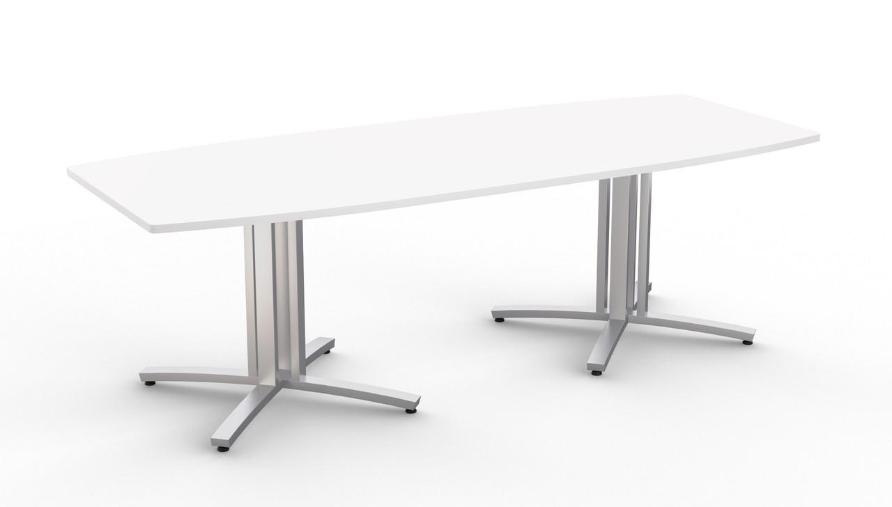  Special-T Structure 4X Boat Shaped Conference Table 
