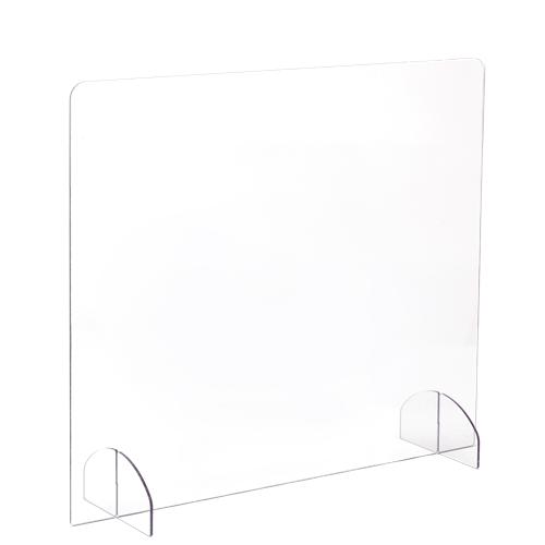 Safco Products Safco Portable Acrylic Freestanding Privacy Screen and Sneeze Guard 