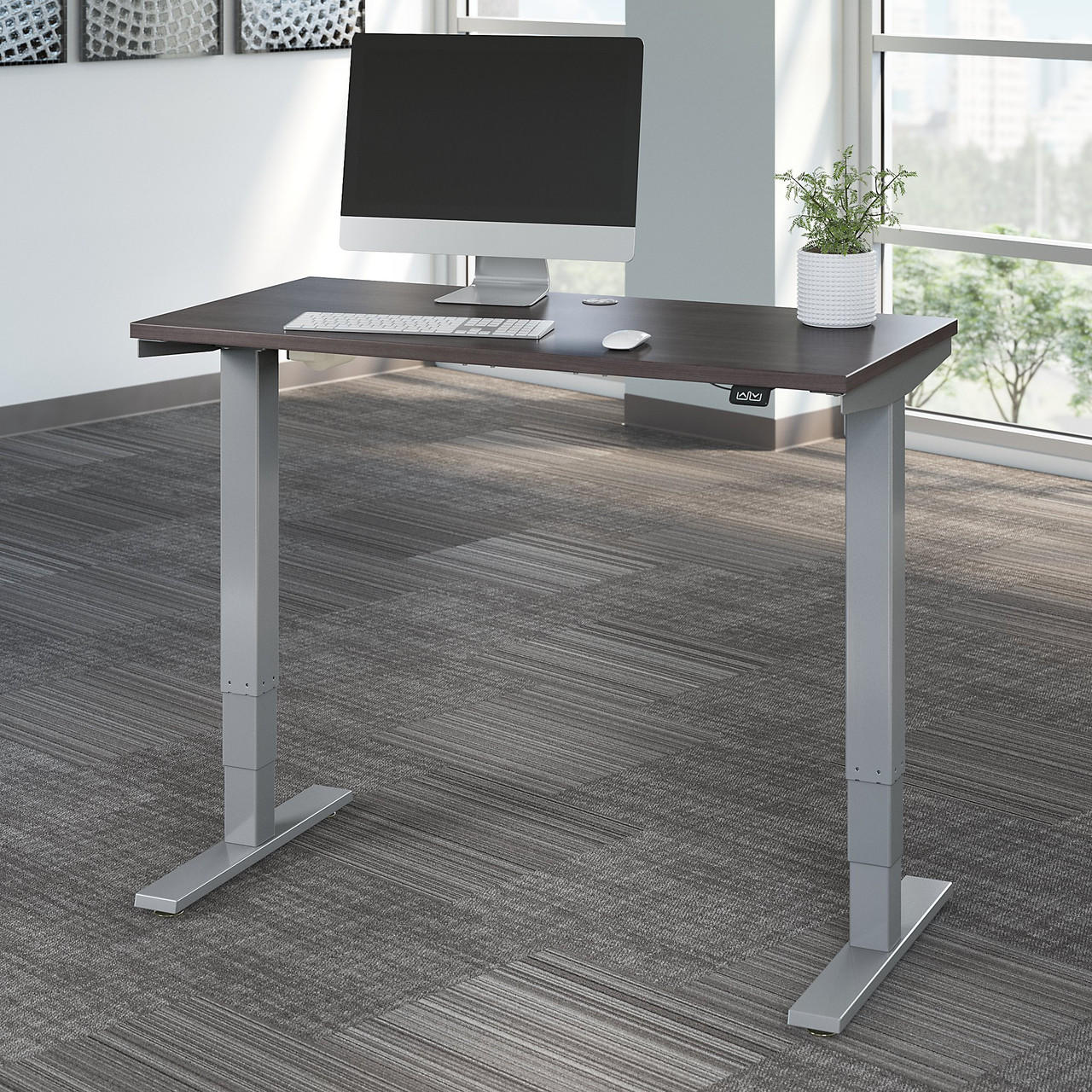 Bush Business Furniture Move 40 Series by Bush Business Furniture 48W x 24D Height Adjustable Standing Desk 