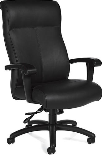 Global Total Office Global Auburn Series High Back Genuine Leather Executive Chair 3767
