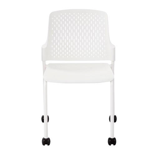 Safco Products Safco Next Stack Chair with Casters (4 Pack!) 