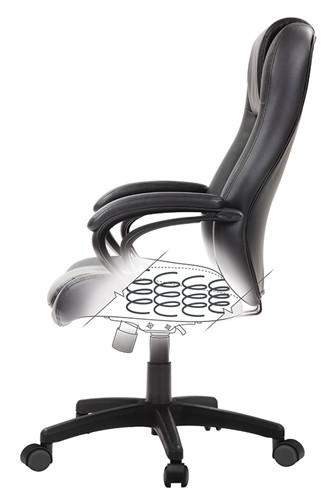 Eurotech Seating Pembroke High Back Leather Executive Chair LE521