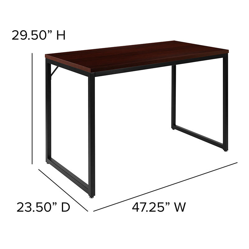  Flash Furniture 47" Mahogany Desk 