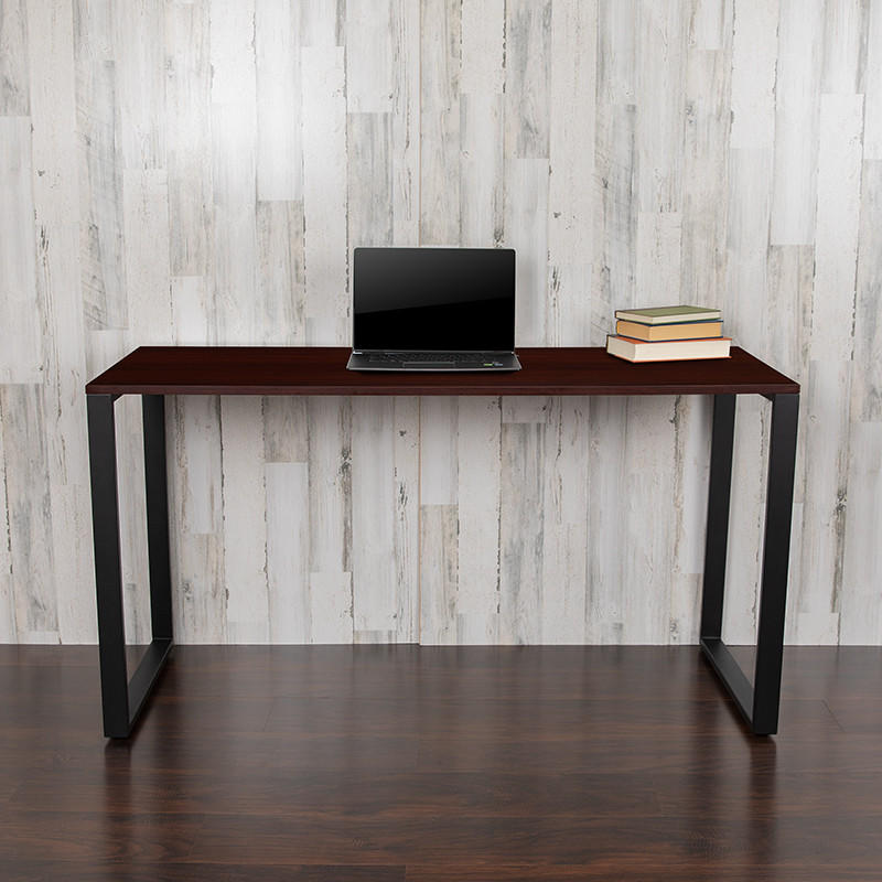  Flash Furniture 55" Mahogany Desk 