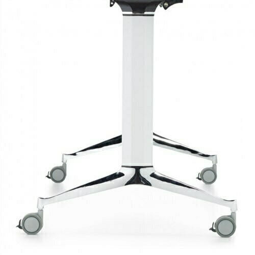 Global Total Office Global Terina 24" x 54" Flip Top Veneer Nesting Table