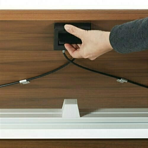 Global Total Office Global Terina 24" x 48" Folding Veneer Top Training Table
