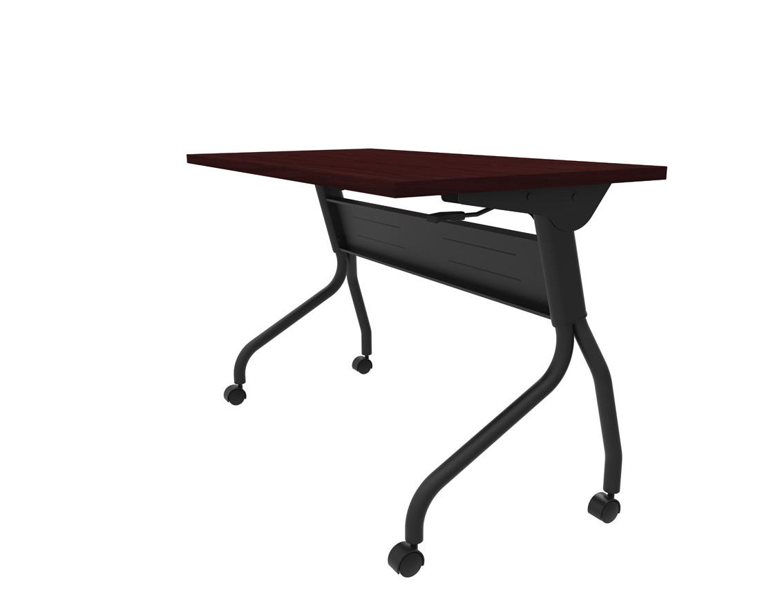  Offices To Go Superior Laminate 5' x 2' Mobile Flip Top Nesting Table 