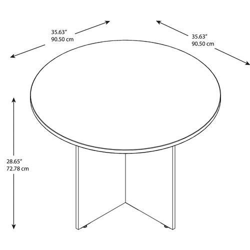 Bush Business Furniture Bush 42" Round Meeting Table 