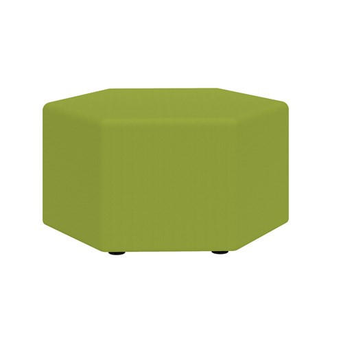 Safco Products Safco Learn 30" Hexagon Vinyl Ottoman 8124 