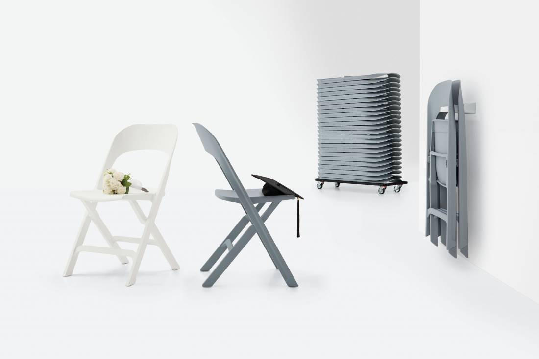 Global Total Office Global Flap Folding Chair 6775 (2 Pack!)