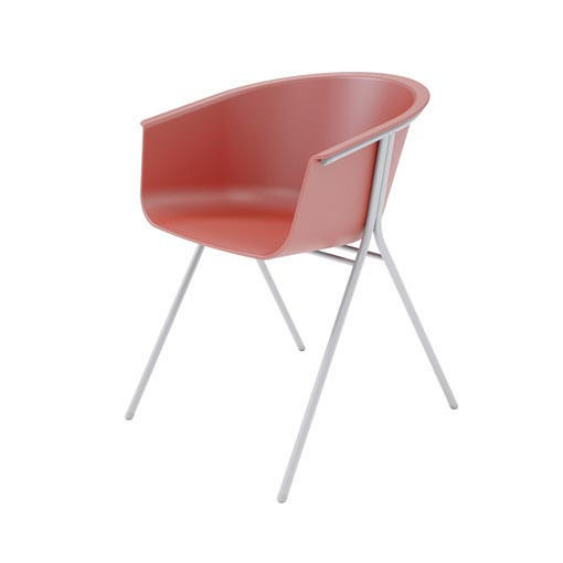 KFI Studios Roqa Contemporary Poly Seat Bucket Chair