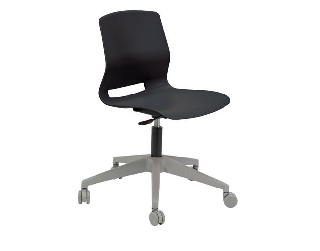 KFI Studios KFI IMME Armless Polypropylene Swivel Chair TK2700 