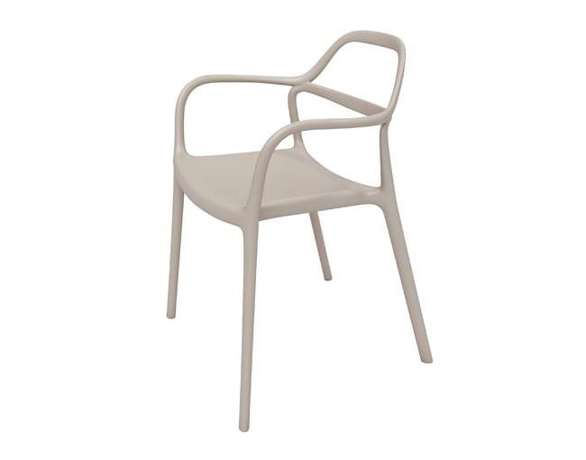  KFI Studios Express Yourself Indoor/Outdoor Polypropylene Chair 