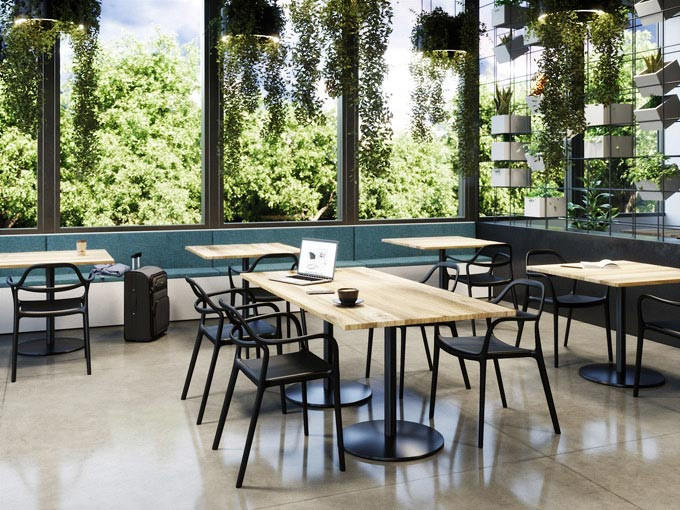 KFI Studios Express Yourself Indoor/Outdoor Polypropylene Chair