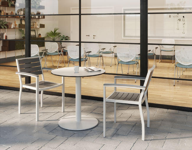 KFI Studios KFI Eveleen Indoor/Outdoor Guest Chair 5601