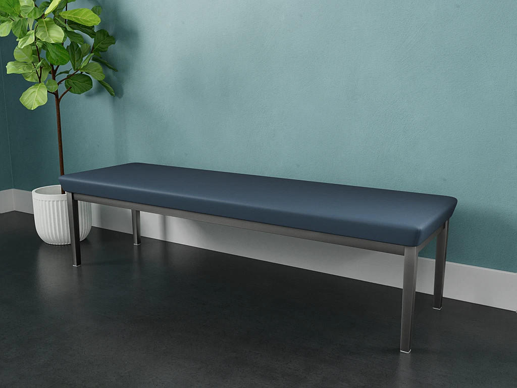  Lesro Amherst Steel Collection 3 Seat Reception Bench AS3001 