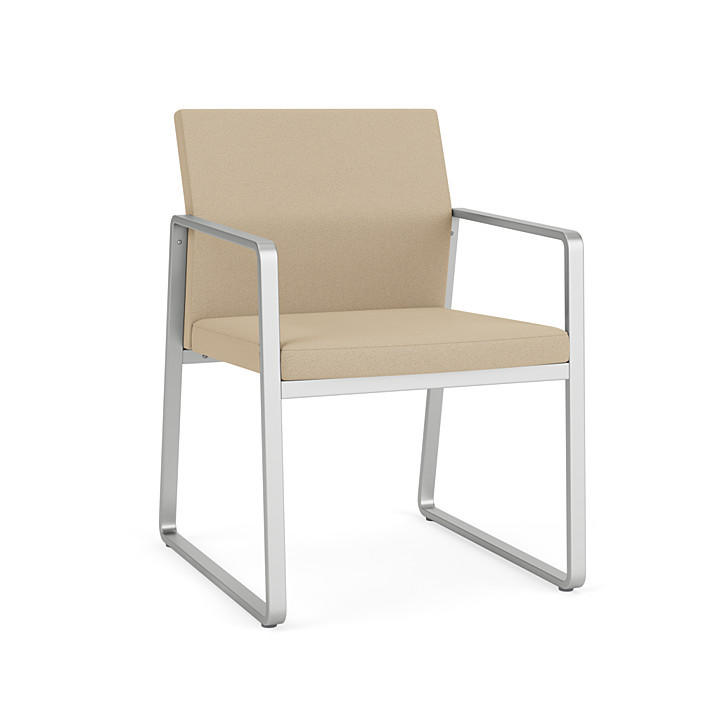  Lesro Gansett 300 lb. Capacity Sled Base Guest Chair GN1101 