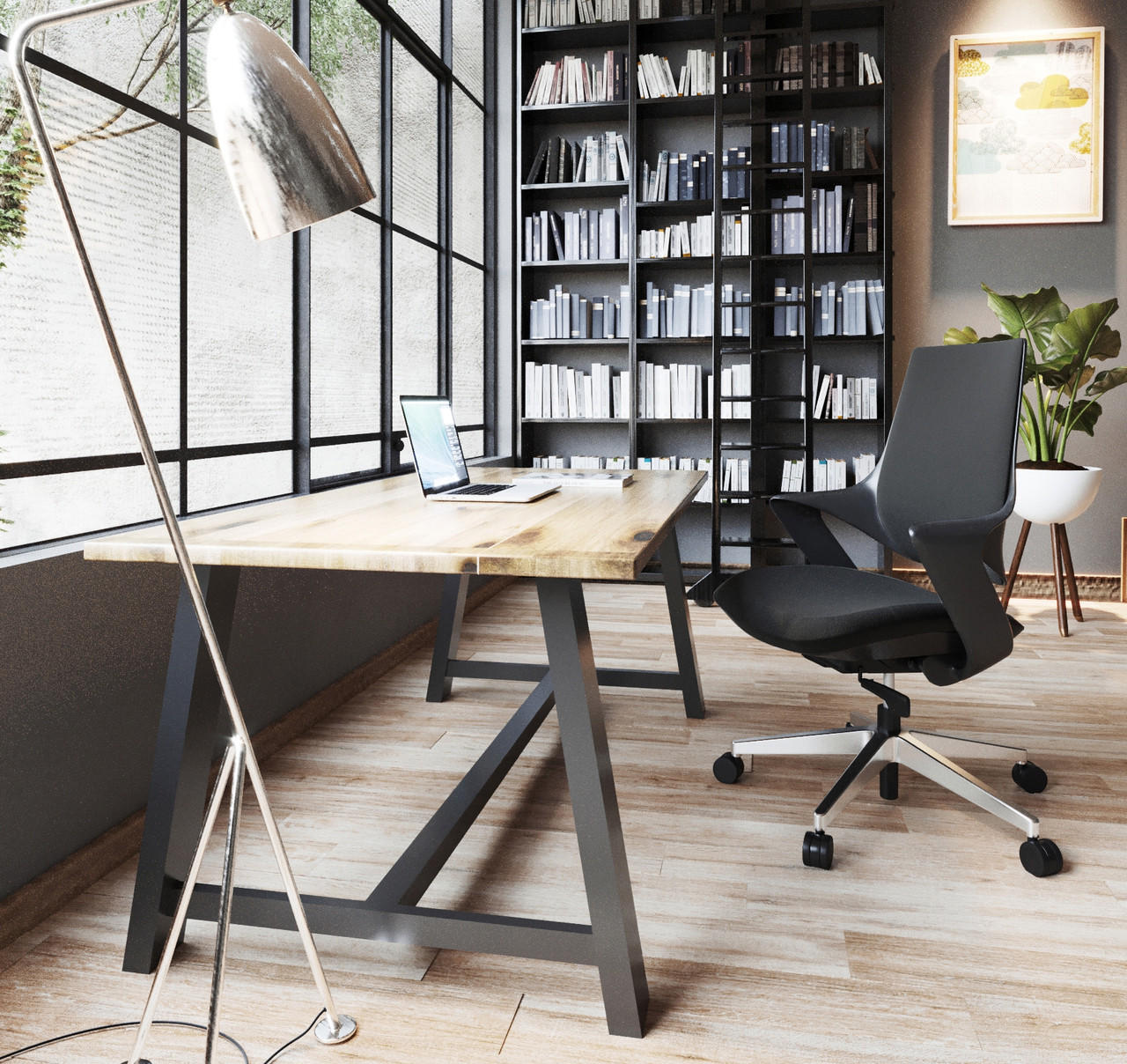 KFI Studios KFI 72"W x 36"D x 29"H Midtown Solid Wood Top Conference Table (Available with Power!) 