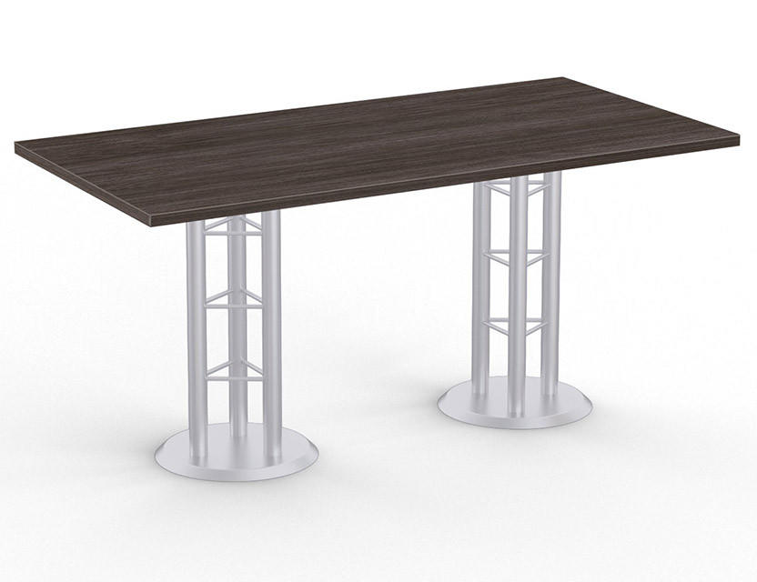  Special-T Atlantis Rectangular Standing Height Conference Table 