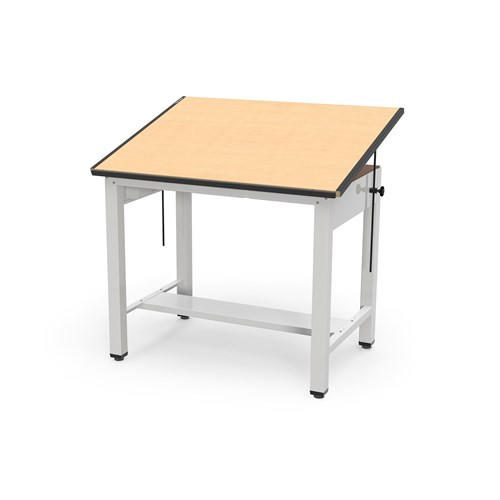 Safco Products Safco Ranger Steel 4-Post 48"W x 37.5"D Heavy Duty Drafting Table 