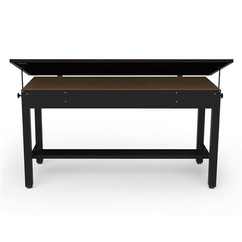Safco Products Safco Ranger Steel 4-Post 6' Adjustable Top Drafting Table 7737A