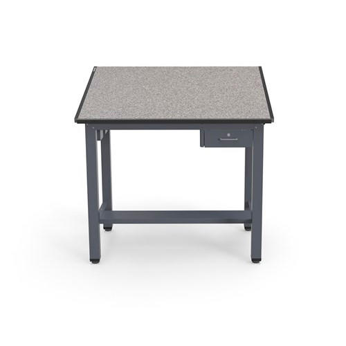 Safco Products Safco Ranger Steel 4-Post 4' Adjustable Top Drafting and Design Table 7734A