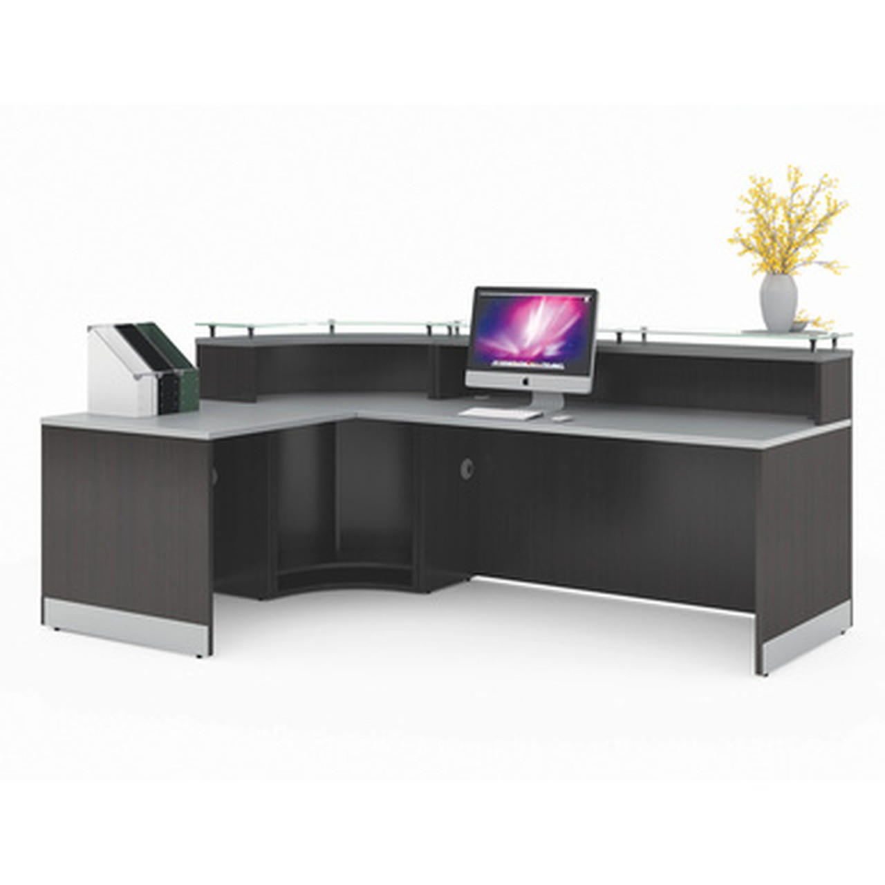 Office Source Cosmo Collection Contemporary Reception Desk