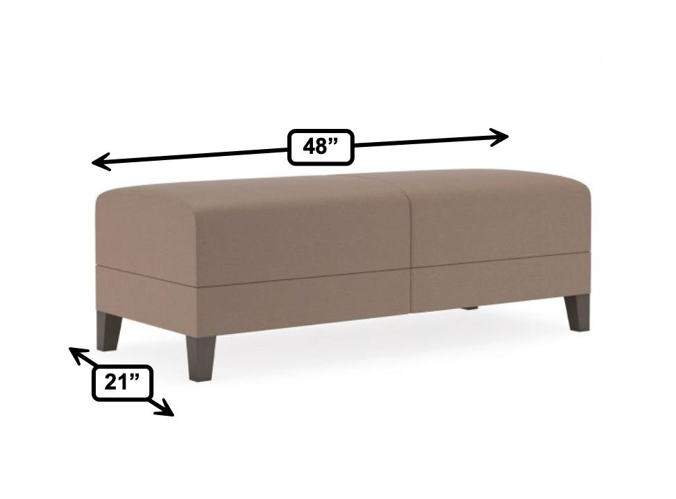  Lesro Fremont 2 Seat Guest Bench FT2001 (Available with Power!) 