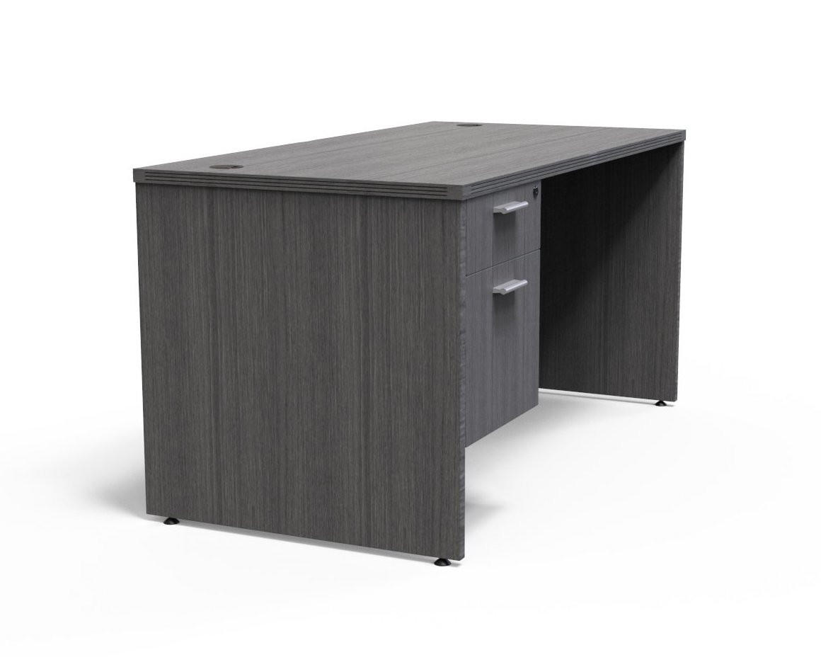 i5 Industries Kai Straight Front Pedestal Desk