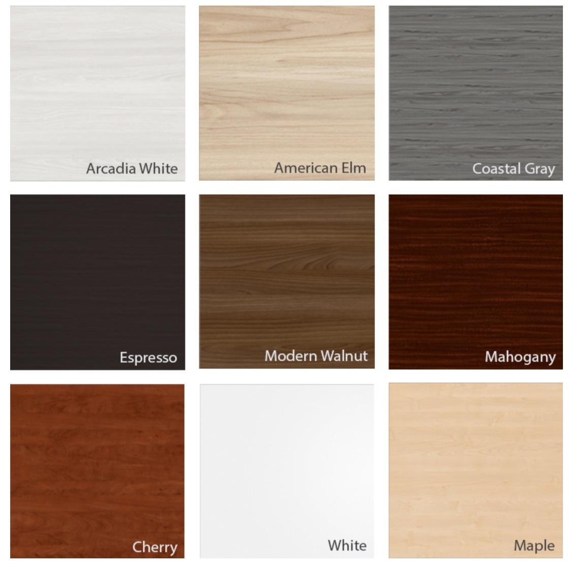  Office Source OS Laminate Series Bow Front U Shape Typical OS245 