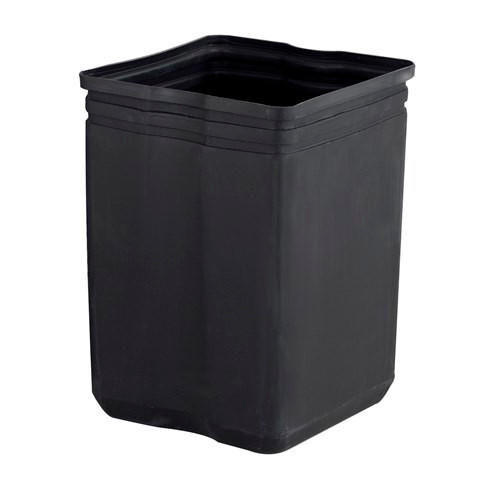 Safco Products Safco Evos Series Steel 38 Gallon Receptacle 9934BL 