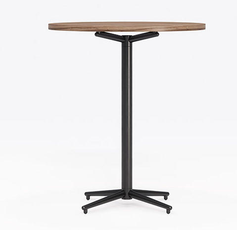 KFI Studios KFI Vaux Round Bar Height Table (Size and Power Options!) 